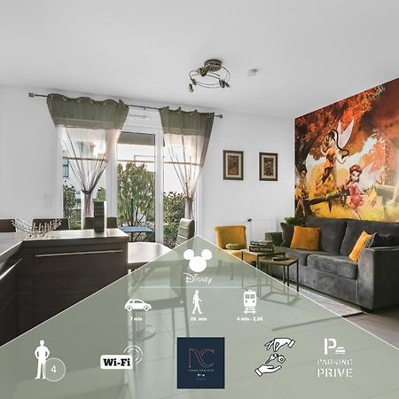 Disneyland-Paris 4 Pers, Parking, Wifi, Chessy  Εξωτερικό φωτογραφία